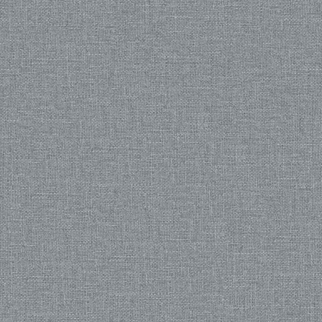 vidaXL Πολυθρόνα Μασάζ Ανοιχτό Γκρι Υφασμάτινη