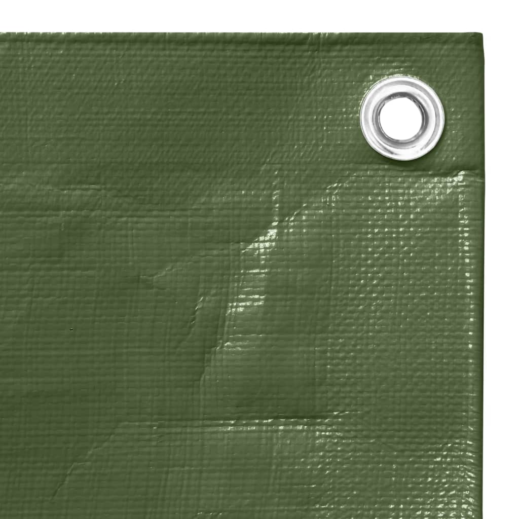 vidaXL Μουσαμάς Πράσινος 260 γρ./μ.² 3x5 μ. από HDPE