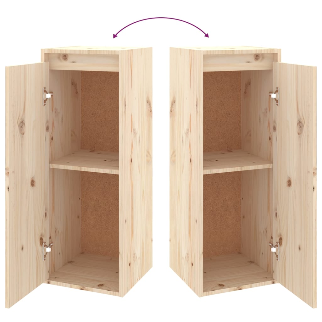 vidaXL Έπιπλα Τηλεόρασης 5 τεμ. από Μασίφ Ξύλο Πεύκου