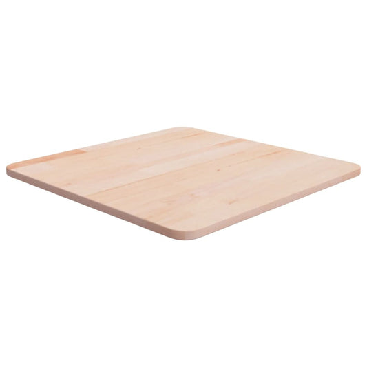 vidaXL Επιφάνεια Τραπεζιού Τετράγωνη 50x50x1,5 εκ. Μασίφ Ξύλο Δρυς