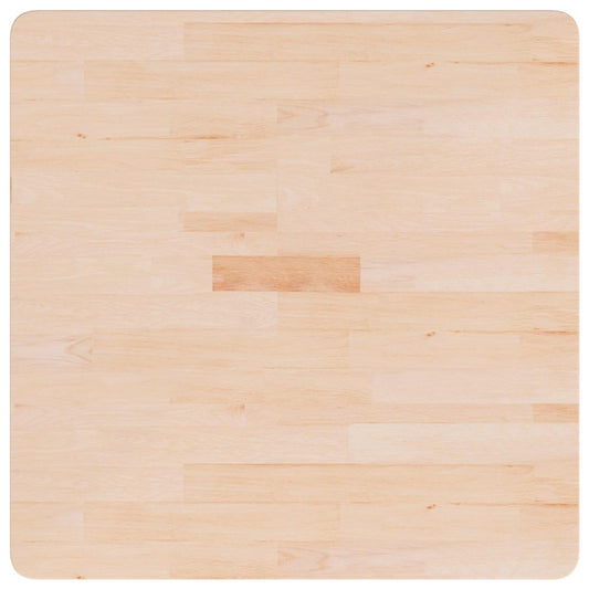 vidaXL Επιφάνεια Τραπεζιού Τετράγωνη 70x70x1,5 εκ. Μασίφ Ξύλο Δρυς