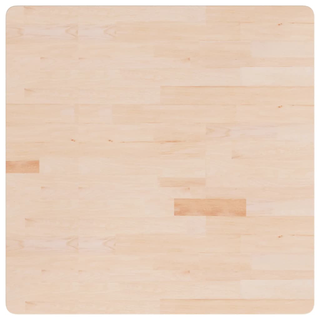 vidaXL Επιφάνεια Τραπεζιού Τετράγωνη 90x90x1,5 εκ. Μασίφ Ξύλο Δρυς
