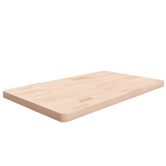 vidaXL Πάγκος Μπάνιου 100x60x4 εκ. Ακατέργαστο Μασίφ Ξύλο