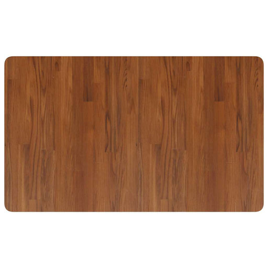 vidaXL Πάγκος Μπάνιου Σκ. Καφέ 100 x 60 x 1,5 εκ. Επεξ. Μασίφ Ξύλο
