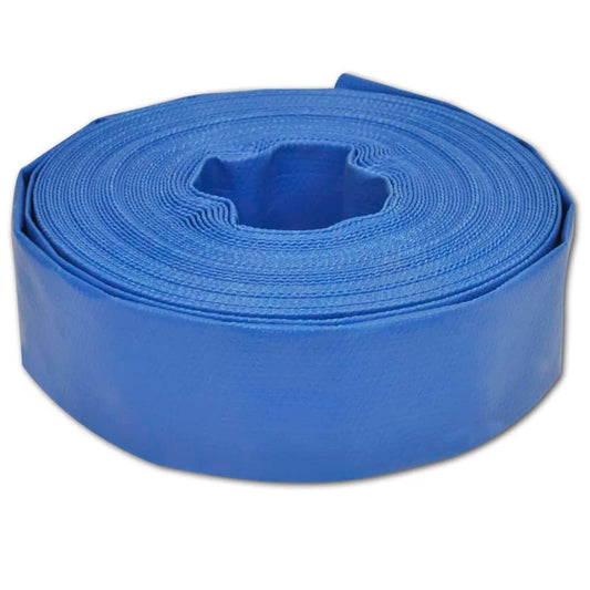 vidaXL Μάνικα Νερού Πλακέ 25 μ. 3" από PVC