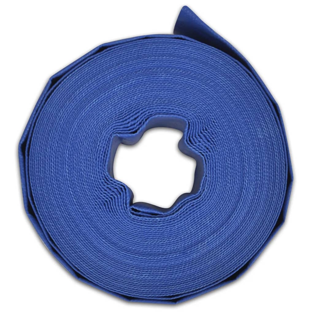 vidaXL Μάνικα Νερού Πλακέ 25 μ. 3" από PVC