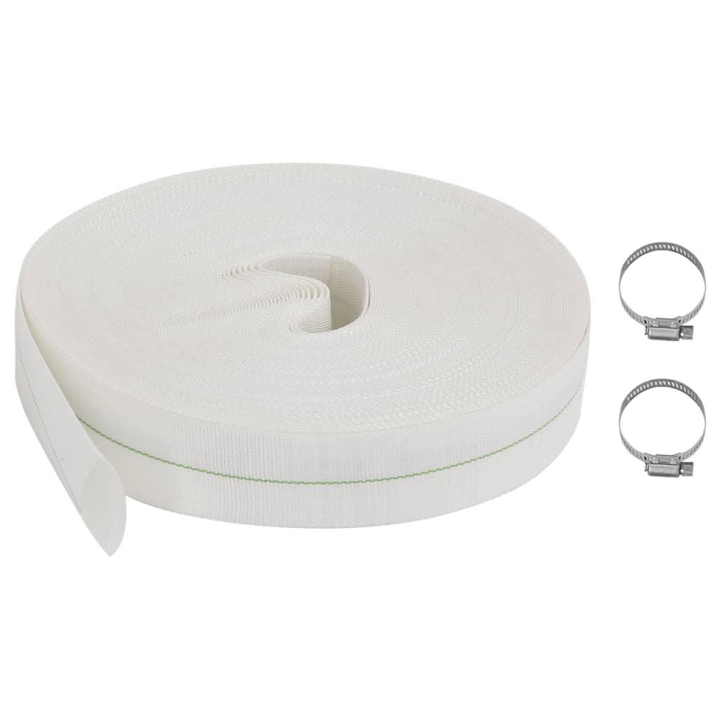 vidaXL Πλακέ Μάνικα Νερού 100 μ. 1" από Πολυαιθυλένιο