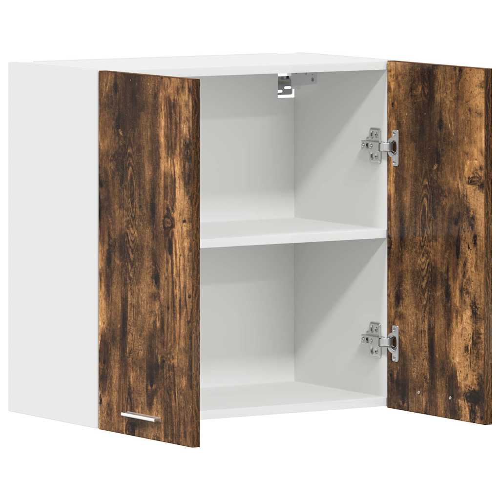 vidaXL Κρεμαστό Ντουλάπι Lyon Καπνιστή Δρυς 60x31x60εκ.