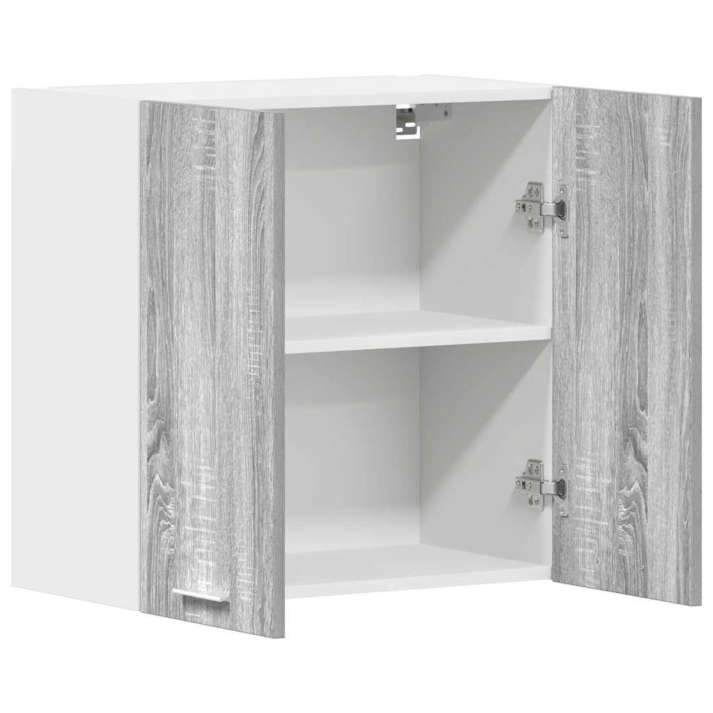 vidaXL Κρεμαστό Ντουλάπι Lyon Γκρι Sonoma 60x31 60εκ.