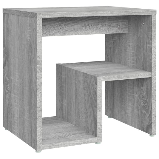vidaXL Κομοδίνο Γκρι Sonoma 40 x 30 x 40 εκ. από Επεξεργασμένο Ξύλο