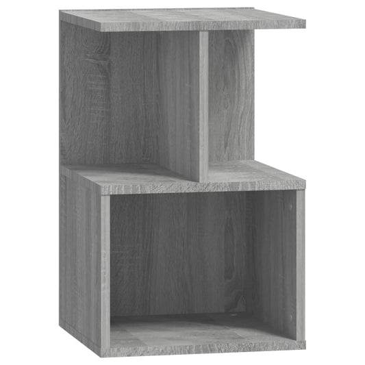 vidaXL Κομοδίνο Γκρι Sonoma 35 x 35 x 55 εκ. από Επεξεργασμένο Ξύλο