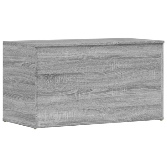 vidaXL Μπαούλο Αποθήκευσης Γκρι Sonoma 84x42x46 εκ. Επεξεργασμένο Ξύλο