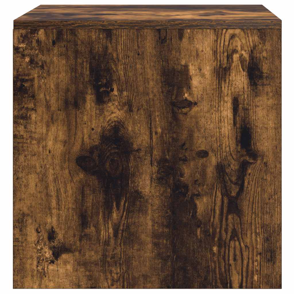 vidaXL Τραπεζάκια Ζιγκόν 3 τεμ. Καπνιστή Δρυς από Επεξεργασμένο Ξύλο