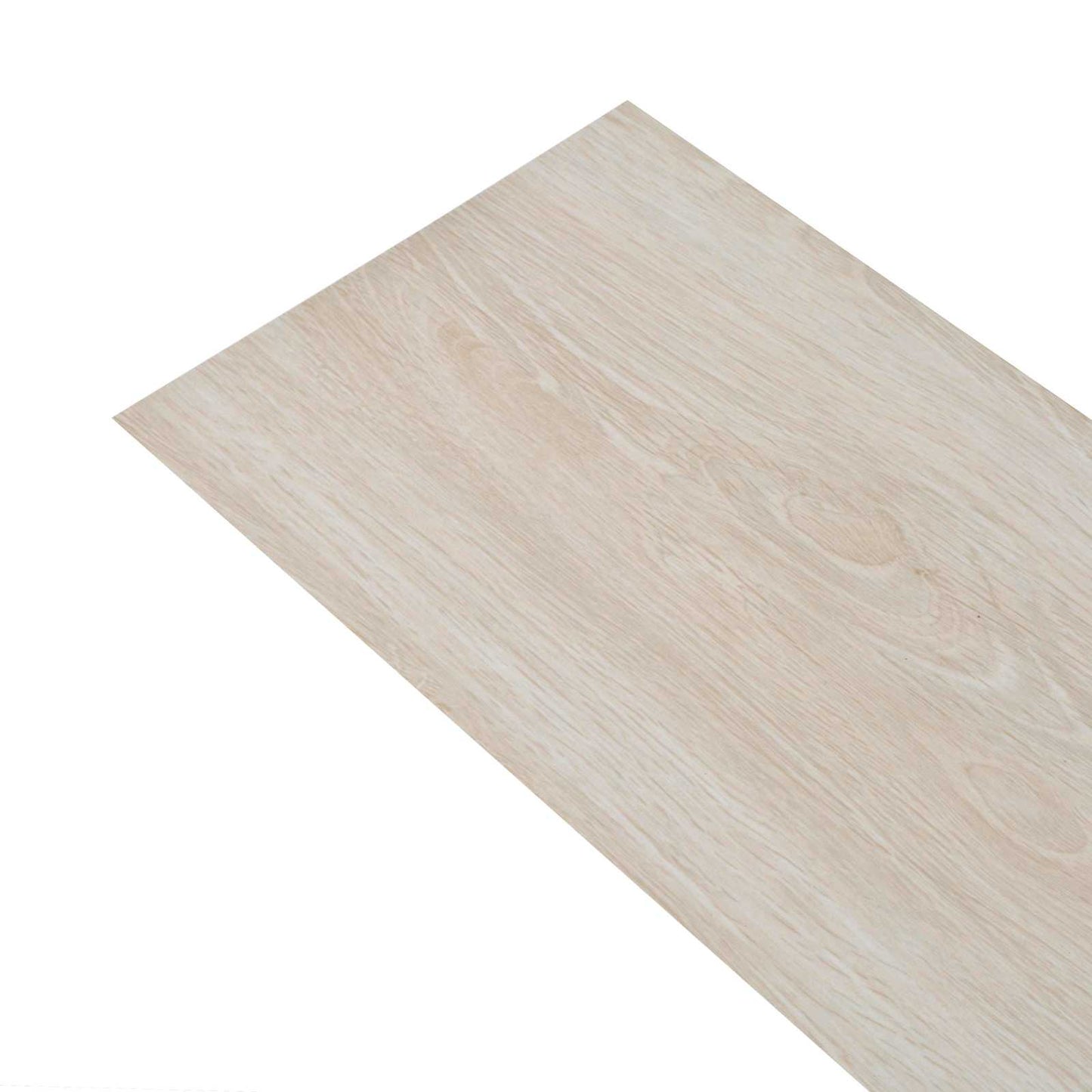 vidaXL Πλάκες Δαπέδου 18 pcs Λευκό Κλασικό Δρυς 2,51 m² PVC