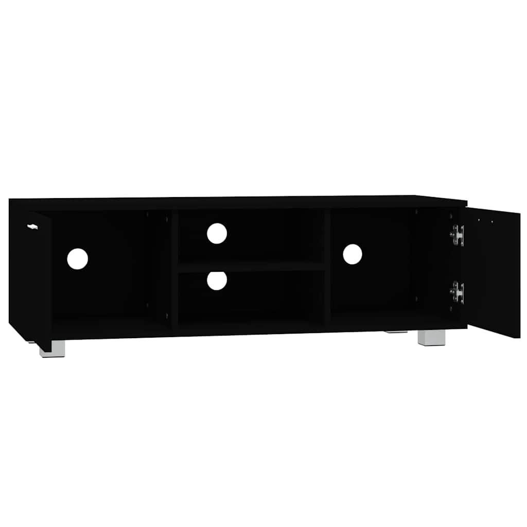 vidaXL Έπιπλο Τηλεόρασης Μαύρο 120 x 40,5 x 35 εκ. Επεξεργασμένο Ξύλο