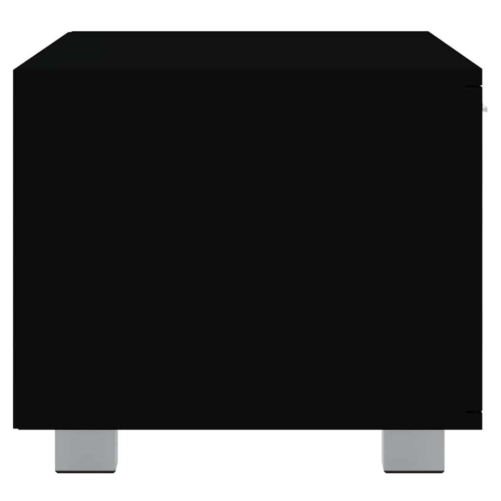 vidaXL Έπιπλο Τηλεόρασης Μαύρο 120 x 40,5 x 35 εκ. Επεξεργασμένο Ξύλο