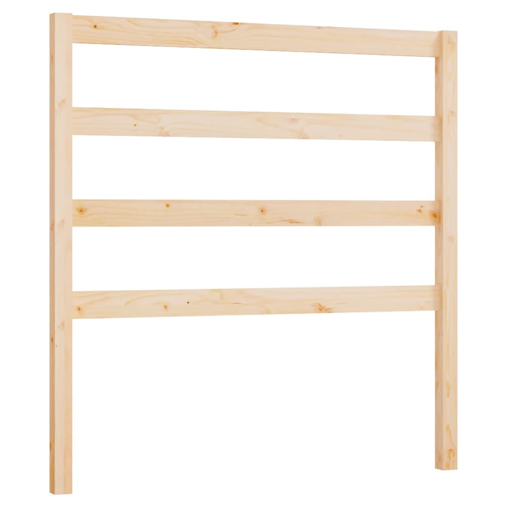 vidaXL Κεφαλάρι Κρεβατιού 96 x 4 x 100 εκ. από Μασίφ Ξύλο Πεύκου
