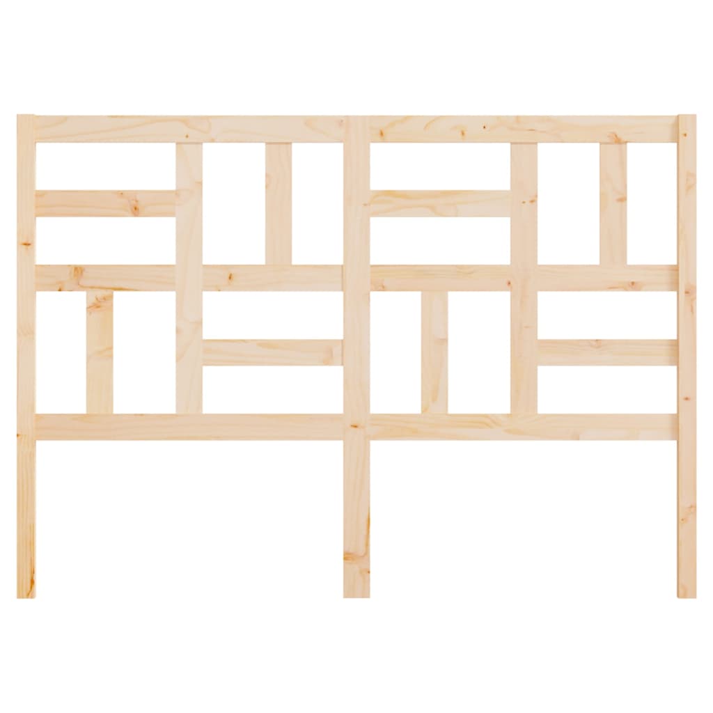 vidaXL Κεφαλάρι Κρεβατιού 146x4x104 εκ. από Μασίφ Ξύλο Πεύκου