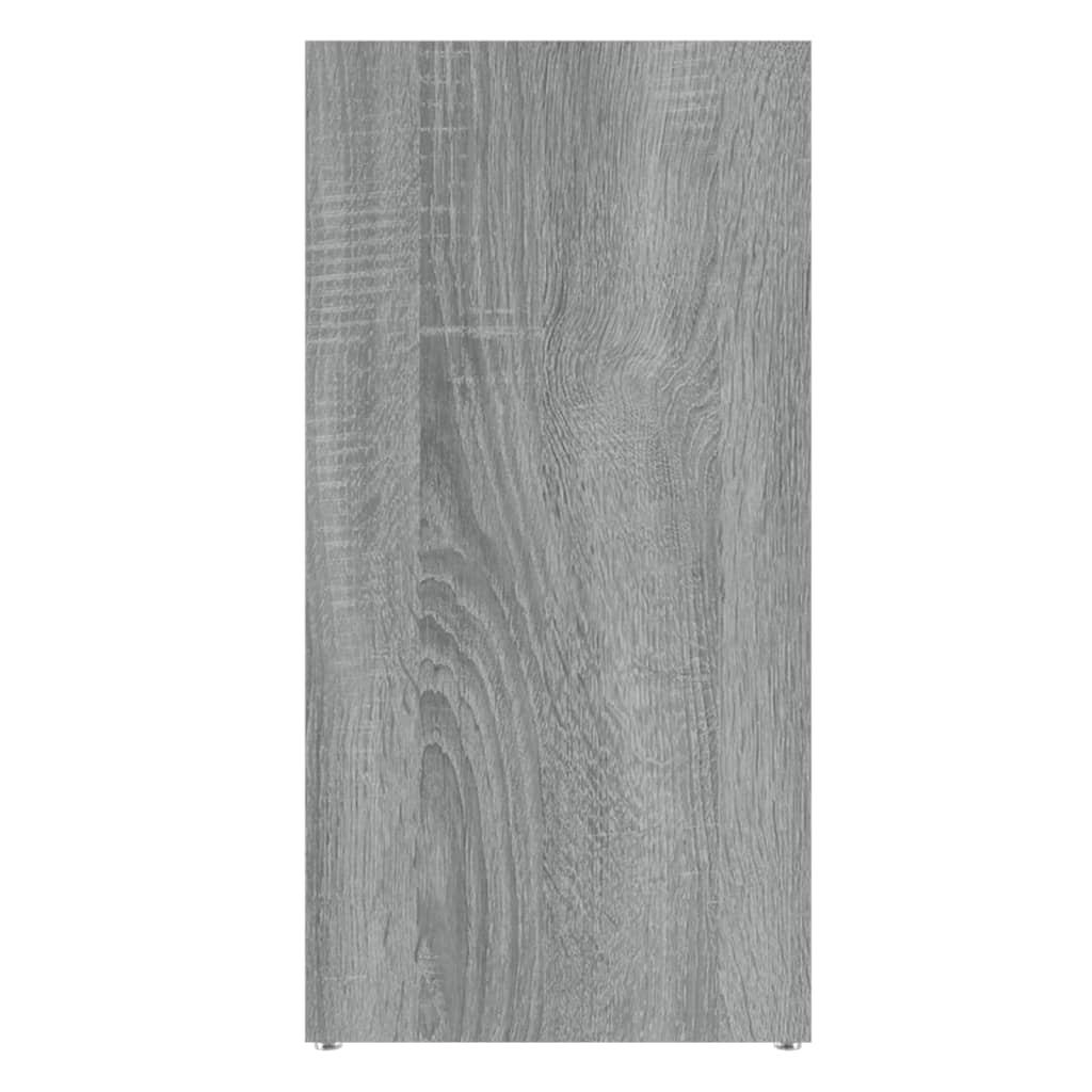 vidaXL Βιβλιοθήκη Γκρι Sonoma 50 x 25 x 106 εκ.