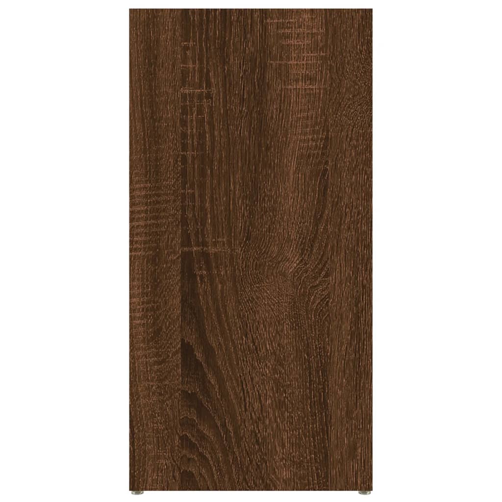 vidaXL Βιβλιοθήκη Καφέ Δρυς 50 x 25 x 106 εκ.