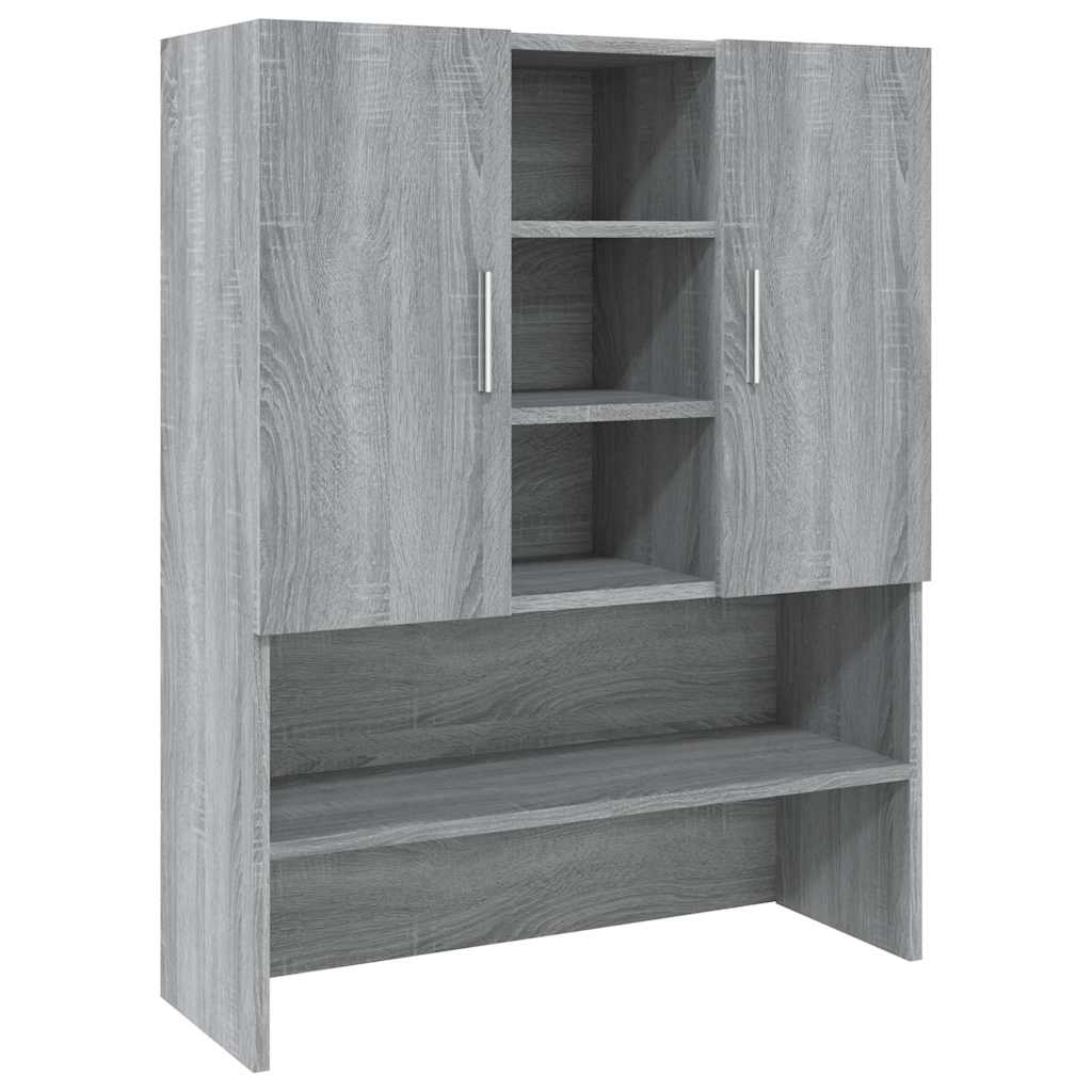 vidaXL Ντουλάπι Πλυντηρίου Γκρι Sonoma 70,5 x 25,5 x 90 εκ.