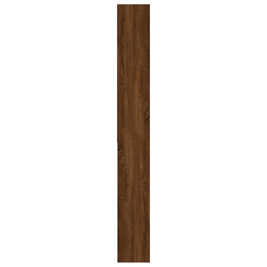 vidaXL Ντουλάπι Πλυντηρίου Καφέ Δρυς 64 x 24 x 190 εκ.