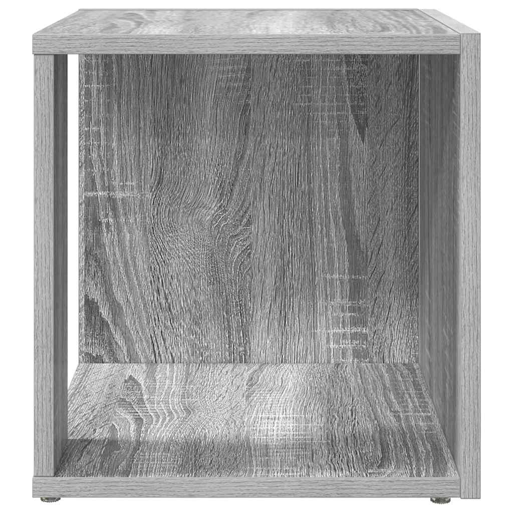 vidaXL Τραπέζι Βοηθητικό Γκρι Sonoma 33x33x34,5 εκ. Επεξεργασμένο Ξύλο