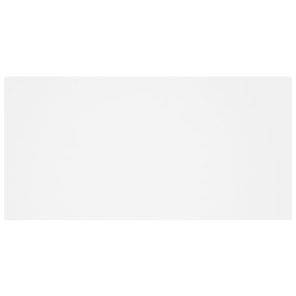 vidaXL Κεφαλάρι Κρεβατιού Λευκό 160x1,5x80 εκ. από Επεξεργασμένο Ξύλο