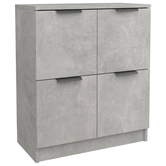 vidaXL Ντουλάπι Γκρι Σκυροδέματος 60x30x70 εκ. από Επεξεργασμένο Ξύλο