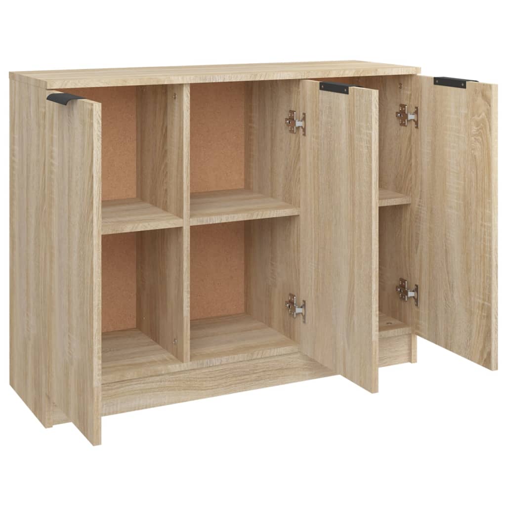 vidaXL Συρταριέρα Sonoma Δρυς 90,5x30x70 εκ. από Επεξεργασμένο Ξύλο
