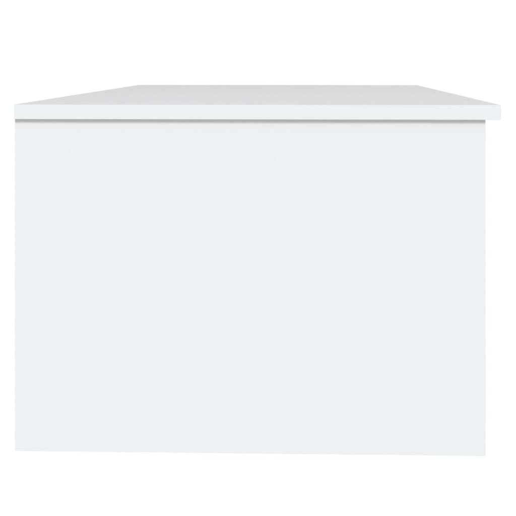 vidaXL Τραπεζάκι Σαλονιού Λευκό 102 x 50 x 36 εκ. Επεξεργασμένο Ξύλο