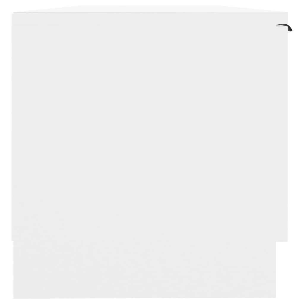 vidaXL Έπιπλο Τηλεόρασης Λευκό 102x35x36,5 εκ. Επεξεργασμένο Ξύλο