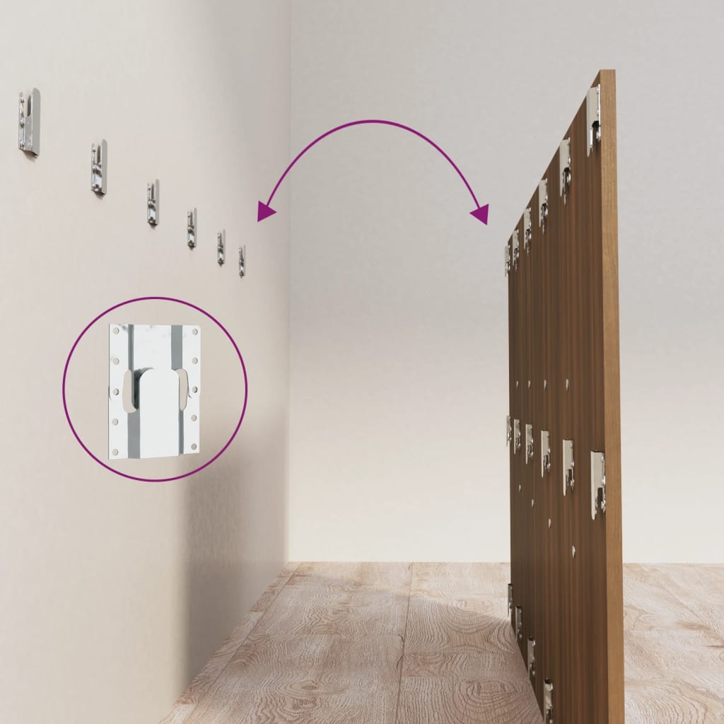 vidaXL Κεφαλάρι Κρεβατιού Καφέ Δρυς 200x1,5x80 εκ. Επεξεργασμένο Ξύλο