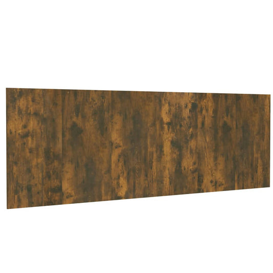 vidaXL Κεφαλάρι Τοίχου Καπνιστή Δρυς 240x1,5x80 εκ. Επεξεργασμένο Ξύλο