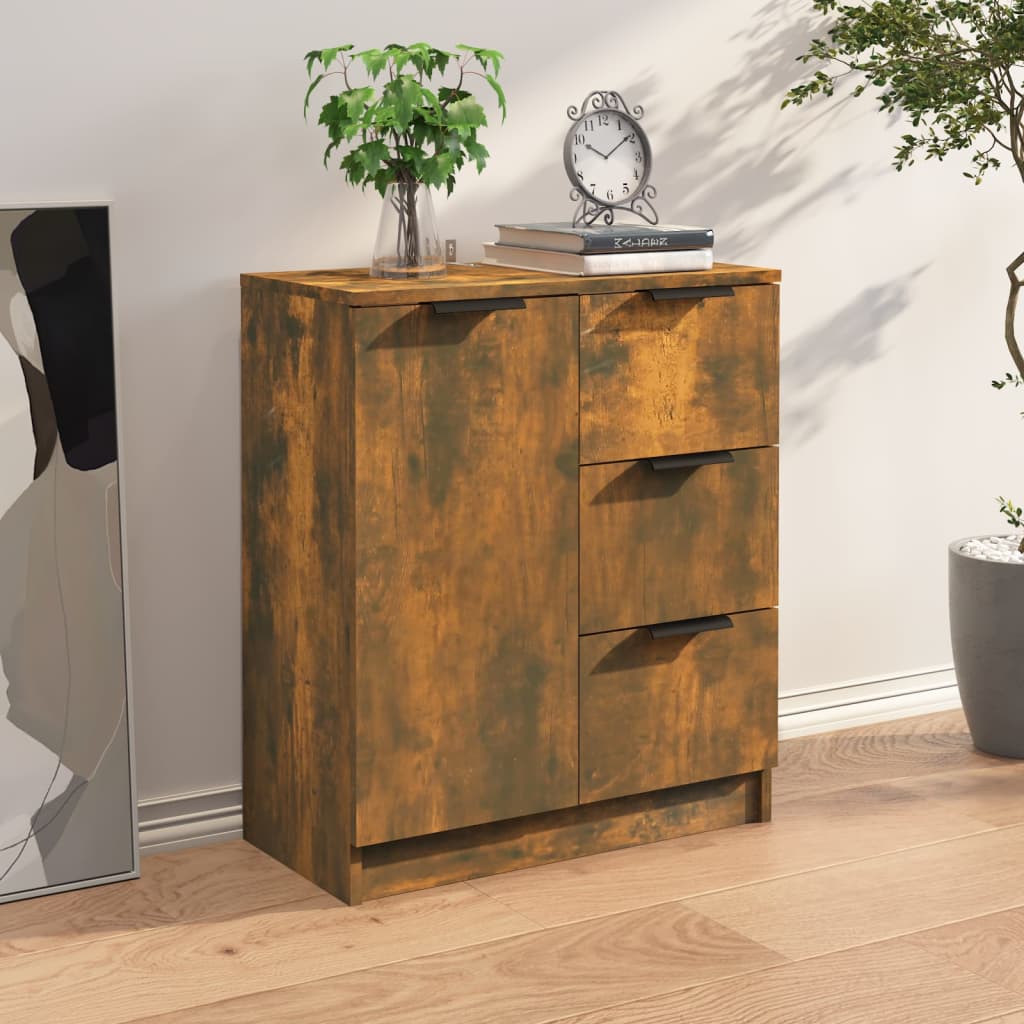 vidaXL Ντουλάπι Καπνιστή Δρυς 60 x 30 x 70 εκ. από Επεξεργασμένο Ξύλο