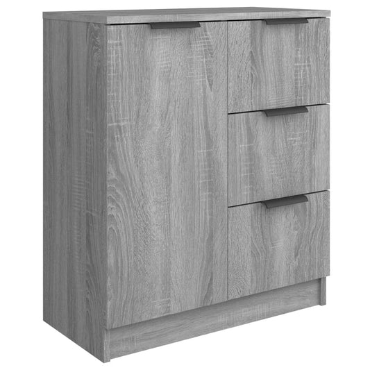 vidaXL Ντουλάπι Γκρι Sonoma 60 x 30 x 70 εκ. από Επεξεργασμένο Ξύλο