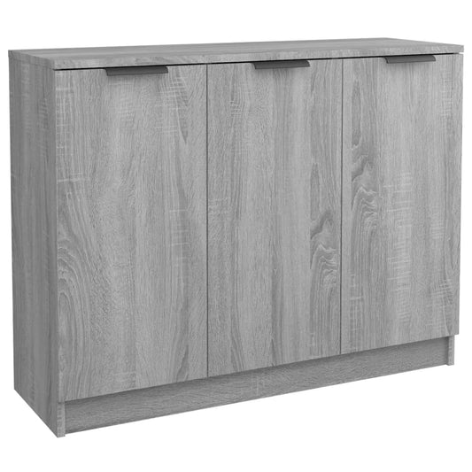 vidaXL Ντουλάπι Γκρι Sonoma 90,5 x 30 x 70 εκ. από Επεξεργασμένο Ξύλο