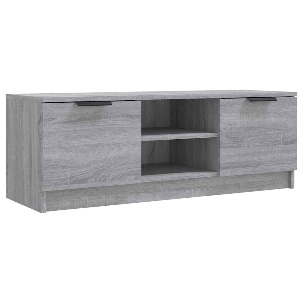 vidaXL Έπιπλο Τηλεόρασης Γκρι Sonoma 102x35x36,5εκ. Επεξεργασμένο Ξύλο