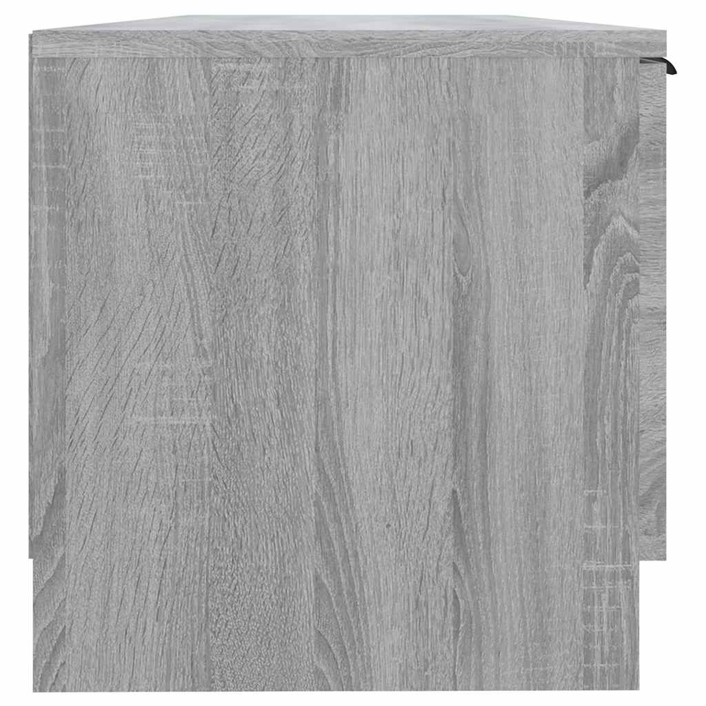 vidaXL Έπιπλο Τηλεόρασης Γκρι Sonoma 102x35x36,5εκ. Επεξεργασμένο Ξύλο