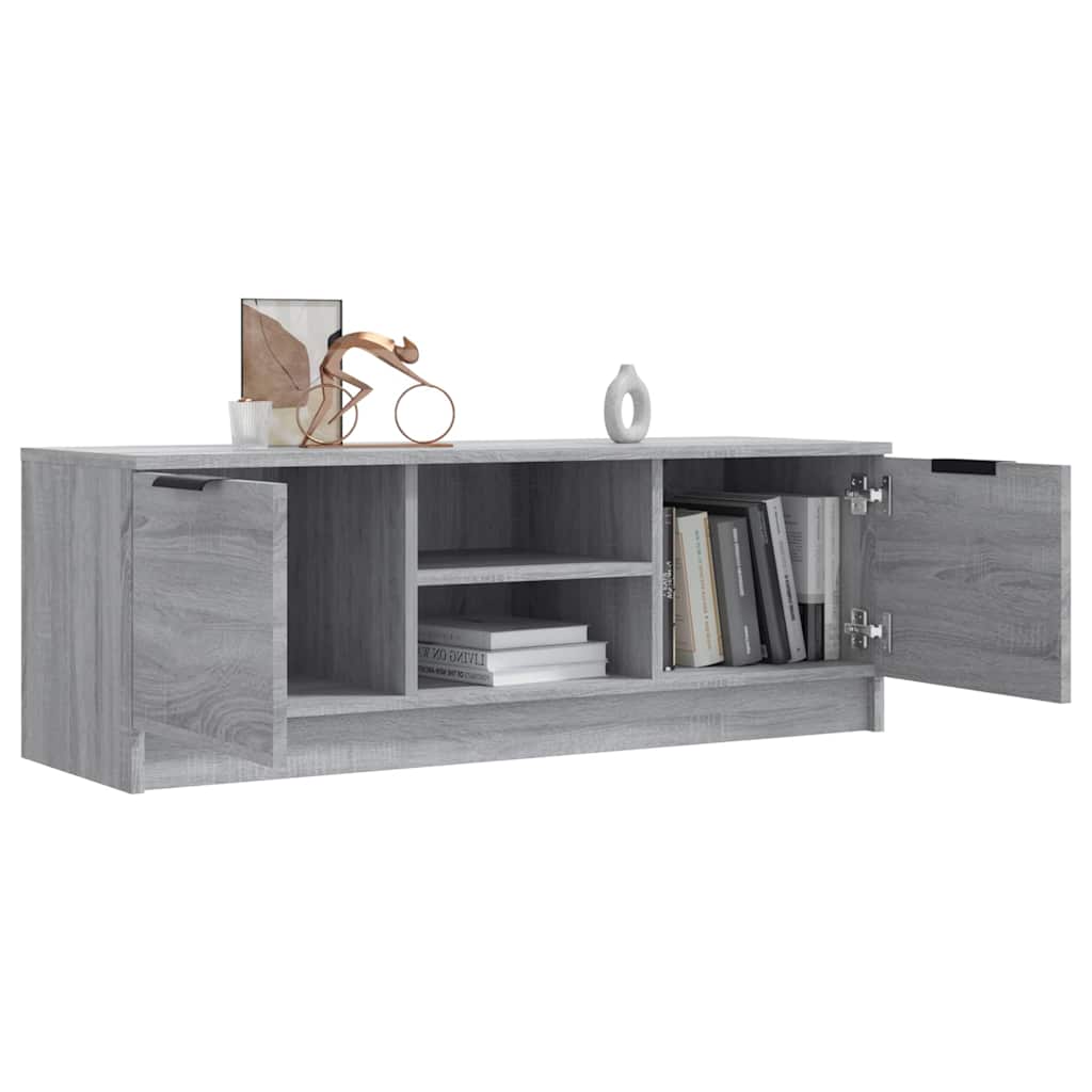vidaXL Έπιπλο Τηλεόρασης Γκρι Sonoma 102x35x36,5εκ. Επεξεργασμένο Ξύλο