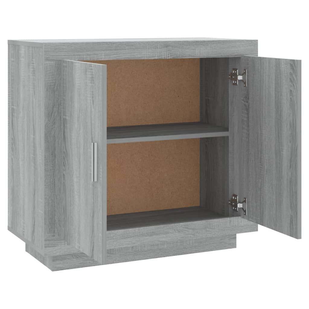 vidaXL Ντουλάπι Γκρι Sonoma 80 x 40 x 75 εκ. από Επεξεργασμένο Ξύλο
