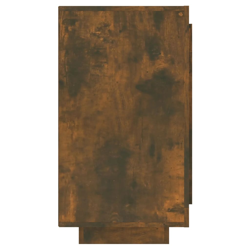 vidaXL Μπουφές Καπνιστή Δρυς 80 x 40 x 75 εκ.