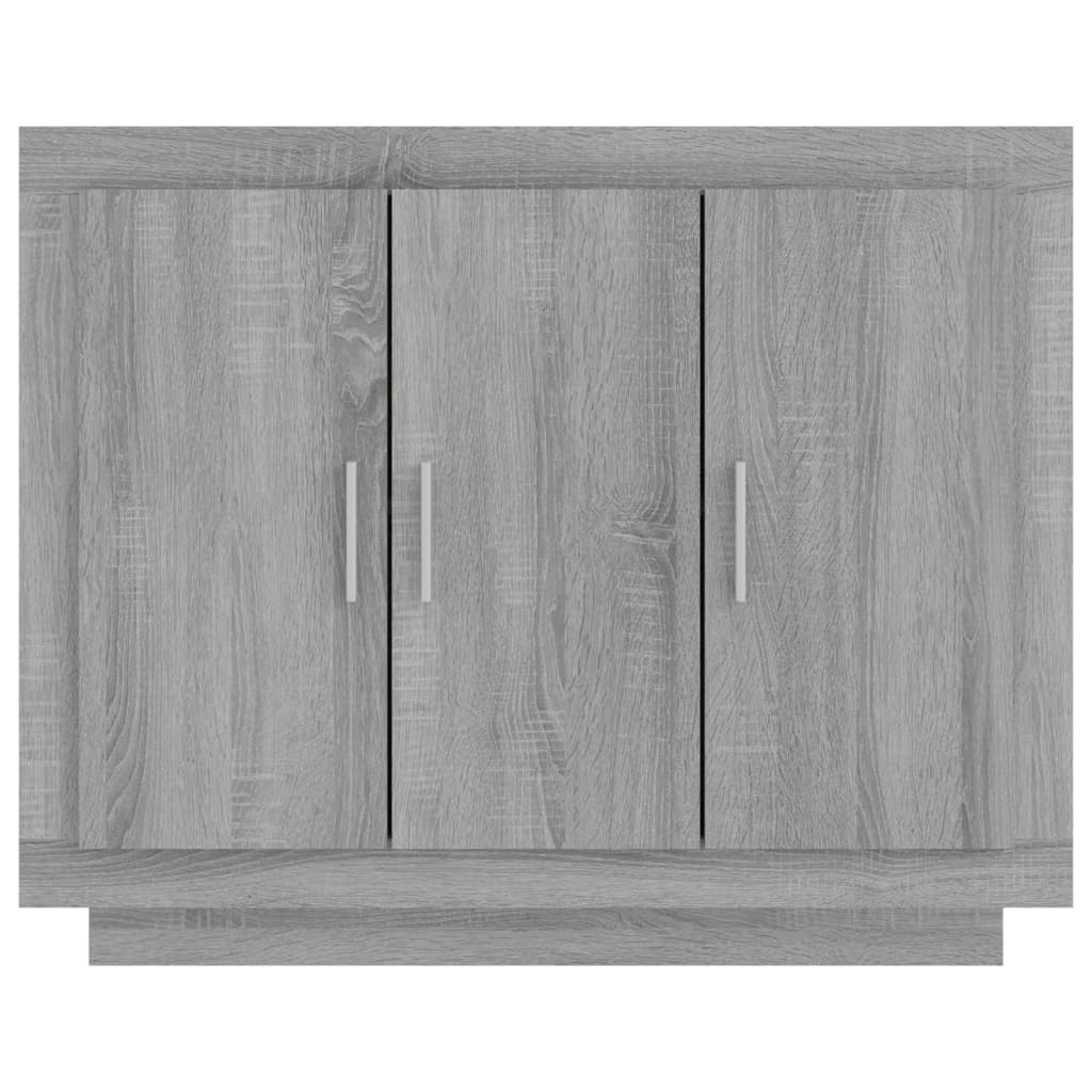 vidaXL Ντουλάπι Γκρι Sonoma 92 x 35 x 75 εκ. από Επεξεργασμένο Ξύλο
