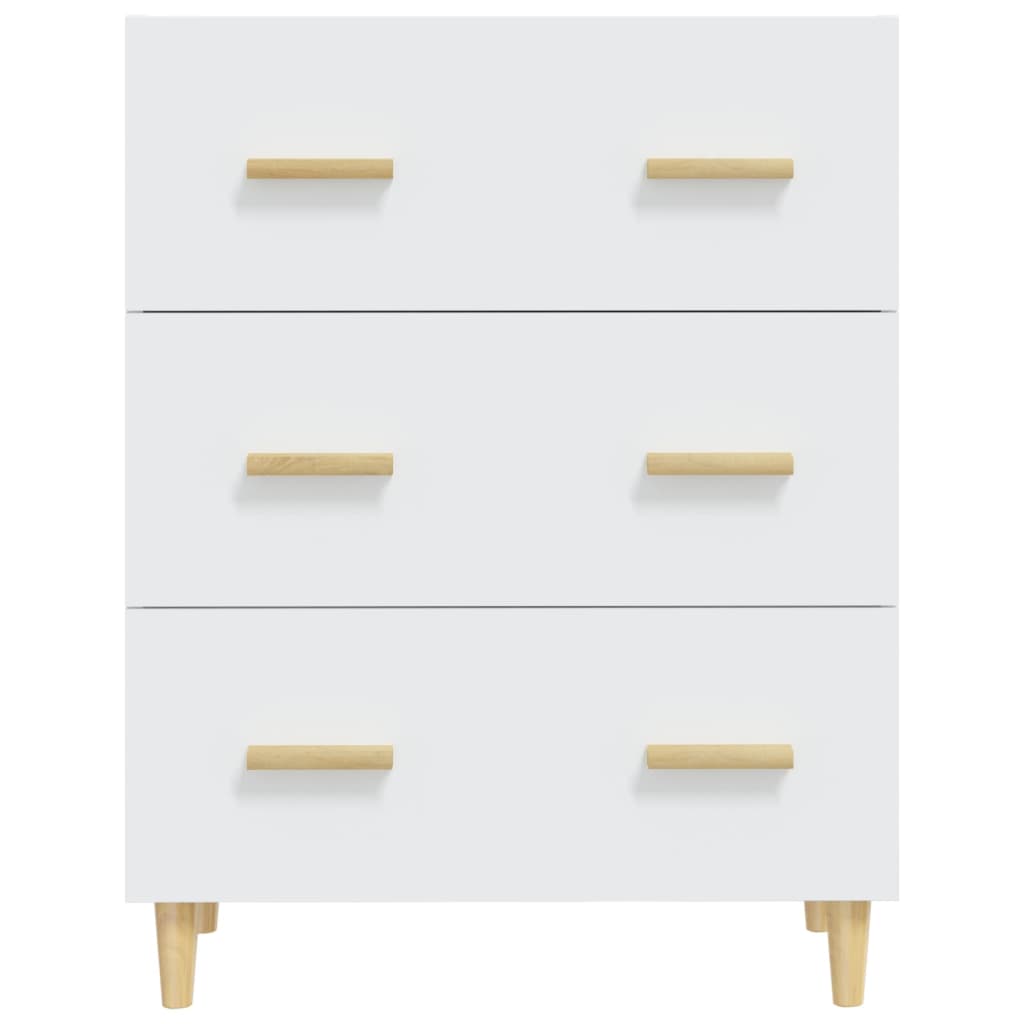 vidaXL Συρταριέρα Λευκή 70 x 34 x 90 εκ. από Επεξεργασμένο Ξύλο