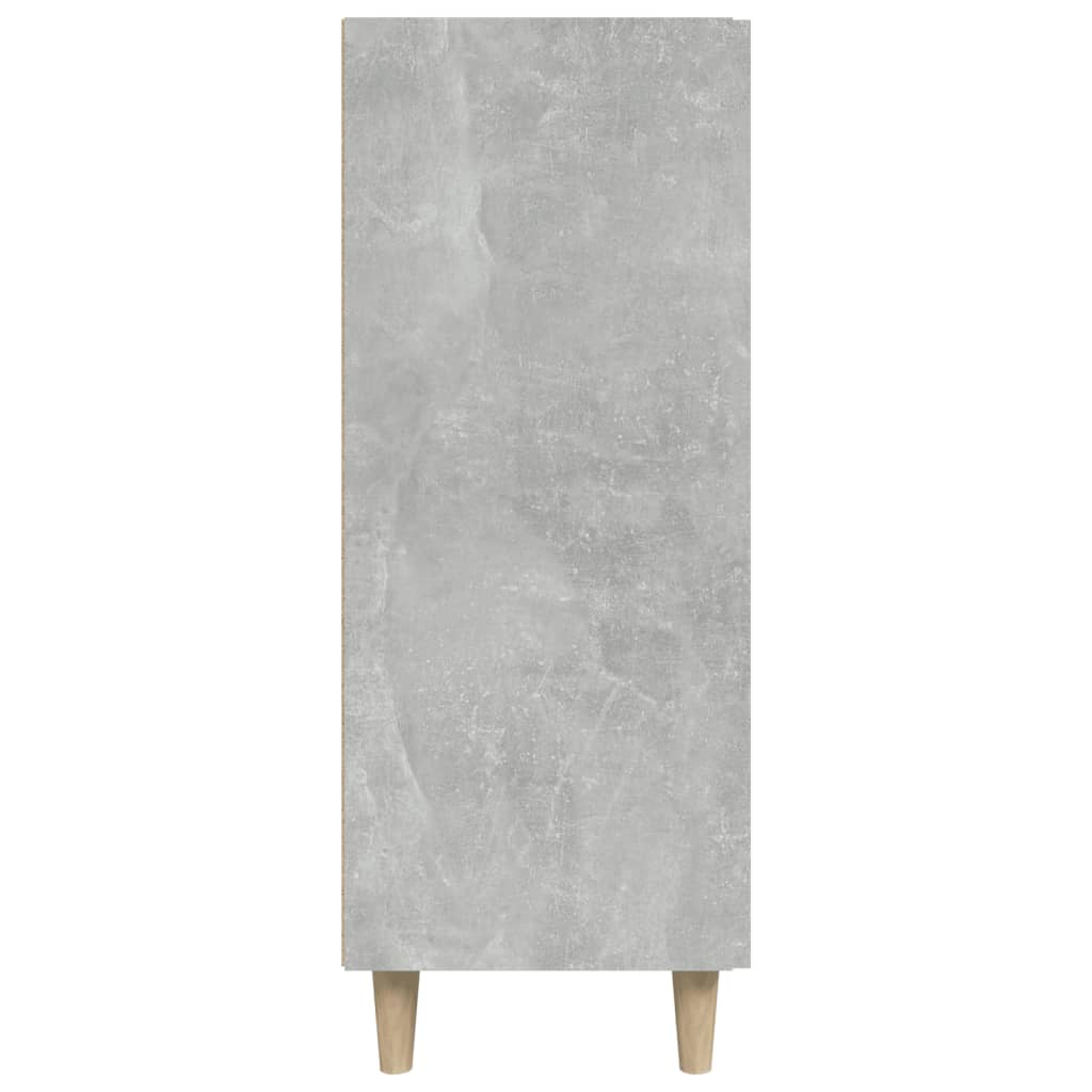vidaXL Ντουλάπι Γκρι Σκυροδέματος 69,5x34x90 εκ. Επεξεργασμένο Ξύλο