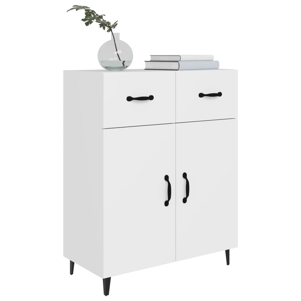 vidaXL Ντουλάπι Λευκό 69,5 x 34 x 90 εκ. από Επεξεργασμένο Ξύλο