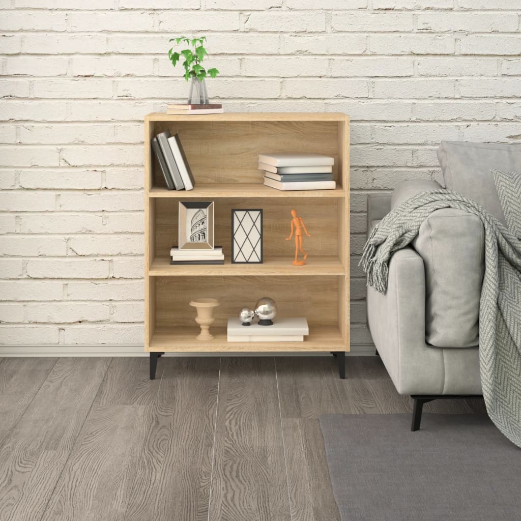 vidaXL Ντουλάπι Sonoma Δρυς 69,5x32,5x90 εκ. από Επεξεργασμένο Ξύλο