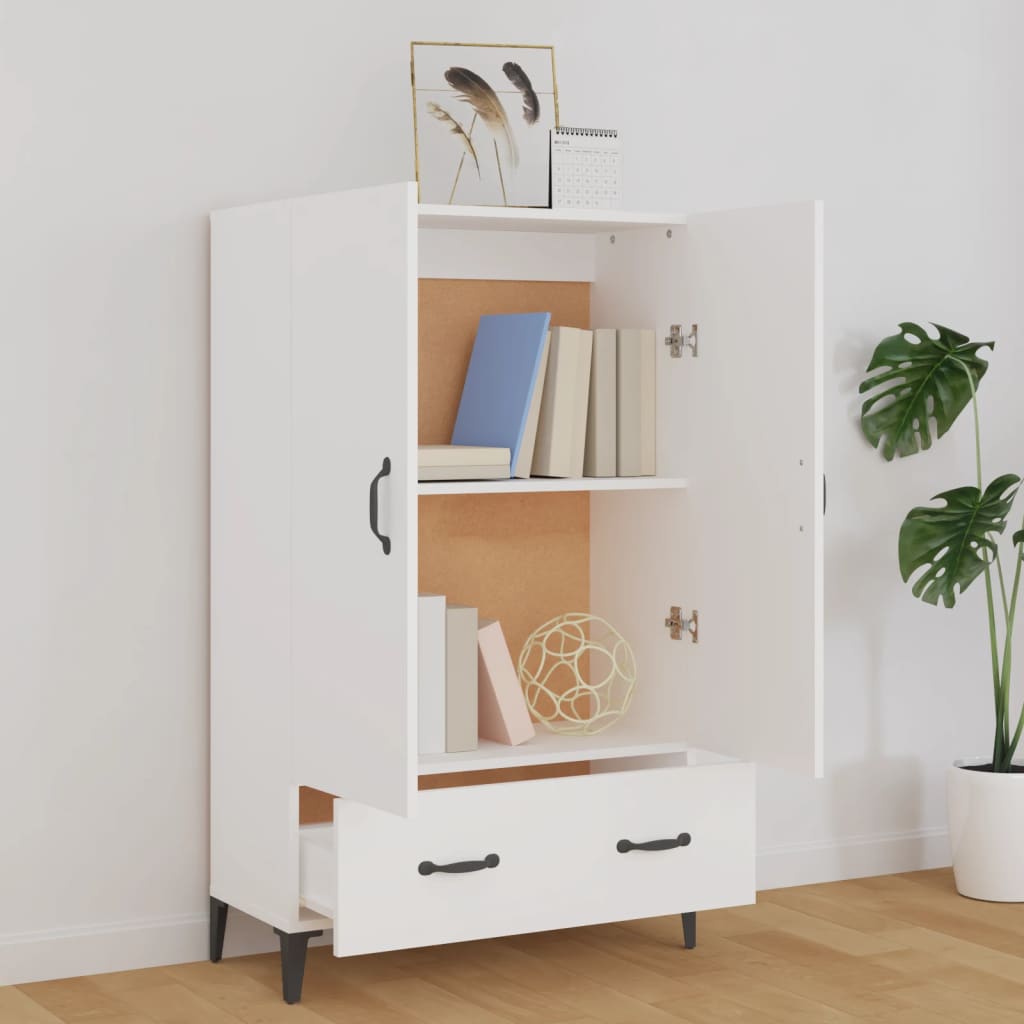vidaXL Ντουλάπι Λευκό 70 x 31 x 115 εκ. από Επεξεργασμένο Ξύλο