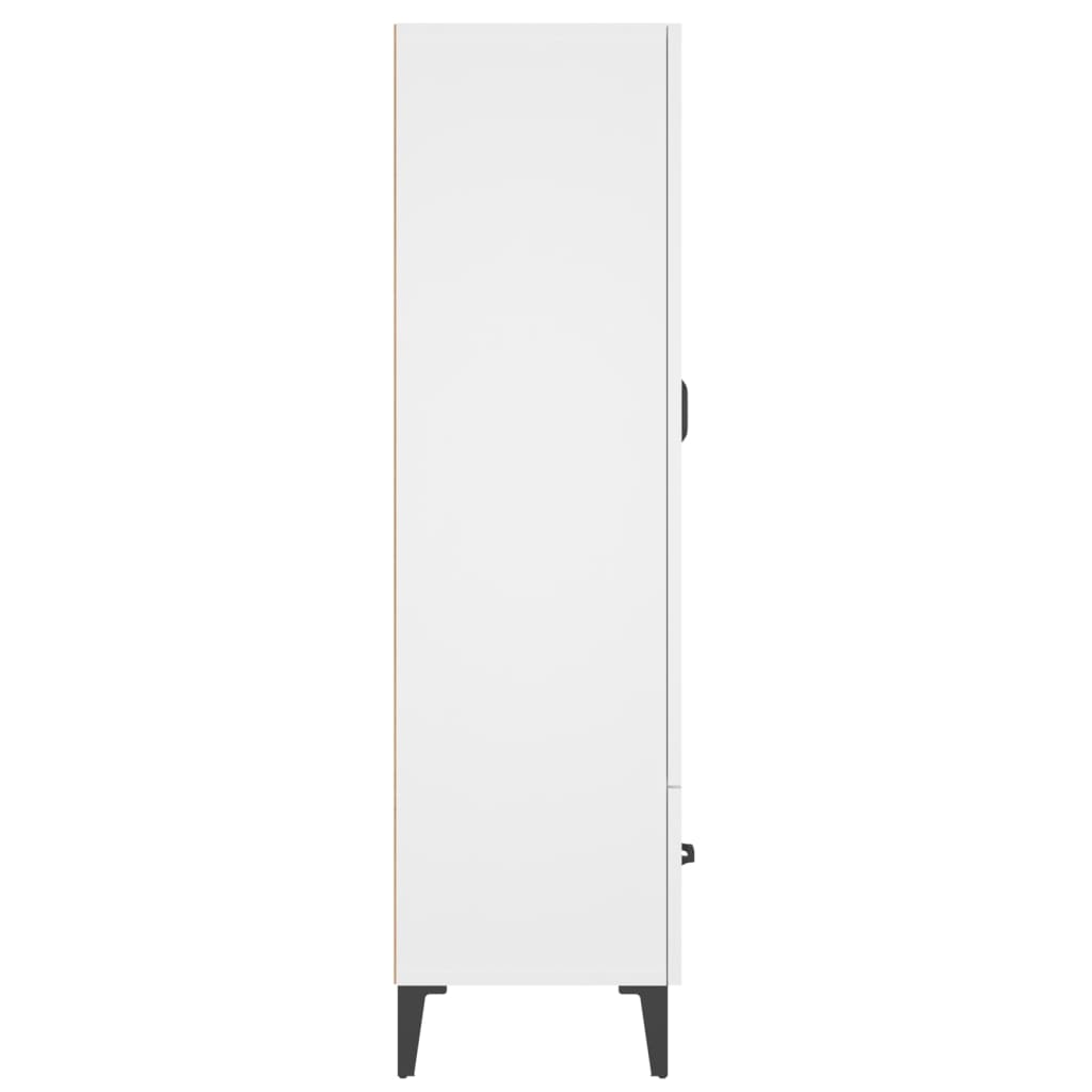 vidaXL Ντουλάπι Λευκό 70 x 31 x 115 εκ. από Επεξεργασμένο Ξύλο
