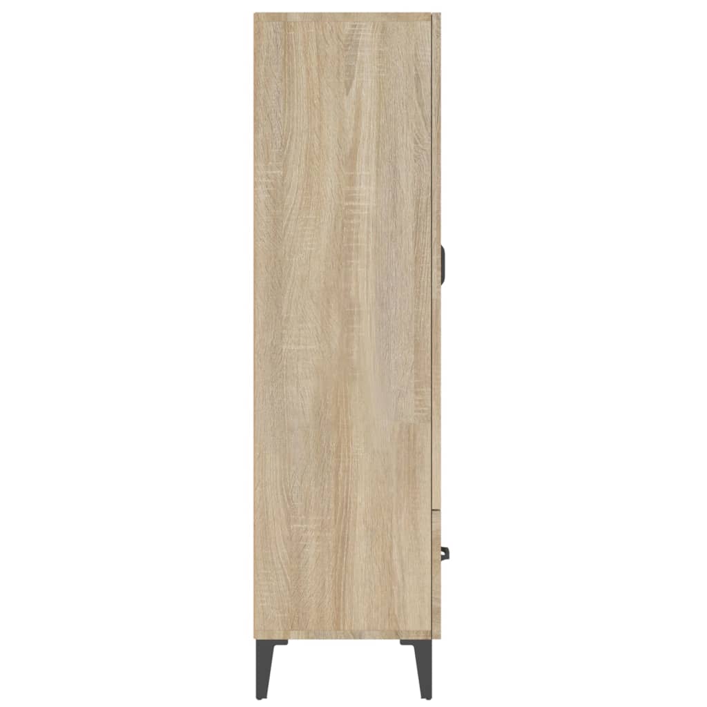 vidaXL Ντουλάπα Sonoma Δρυς 70 x 31 x 115 εκ. από Επεξεργασμένο Ξύλο